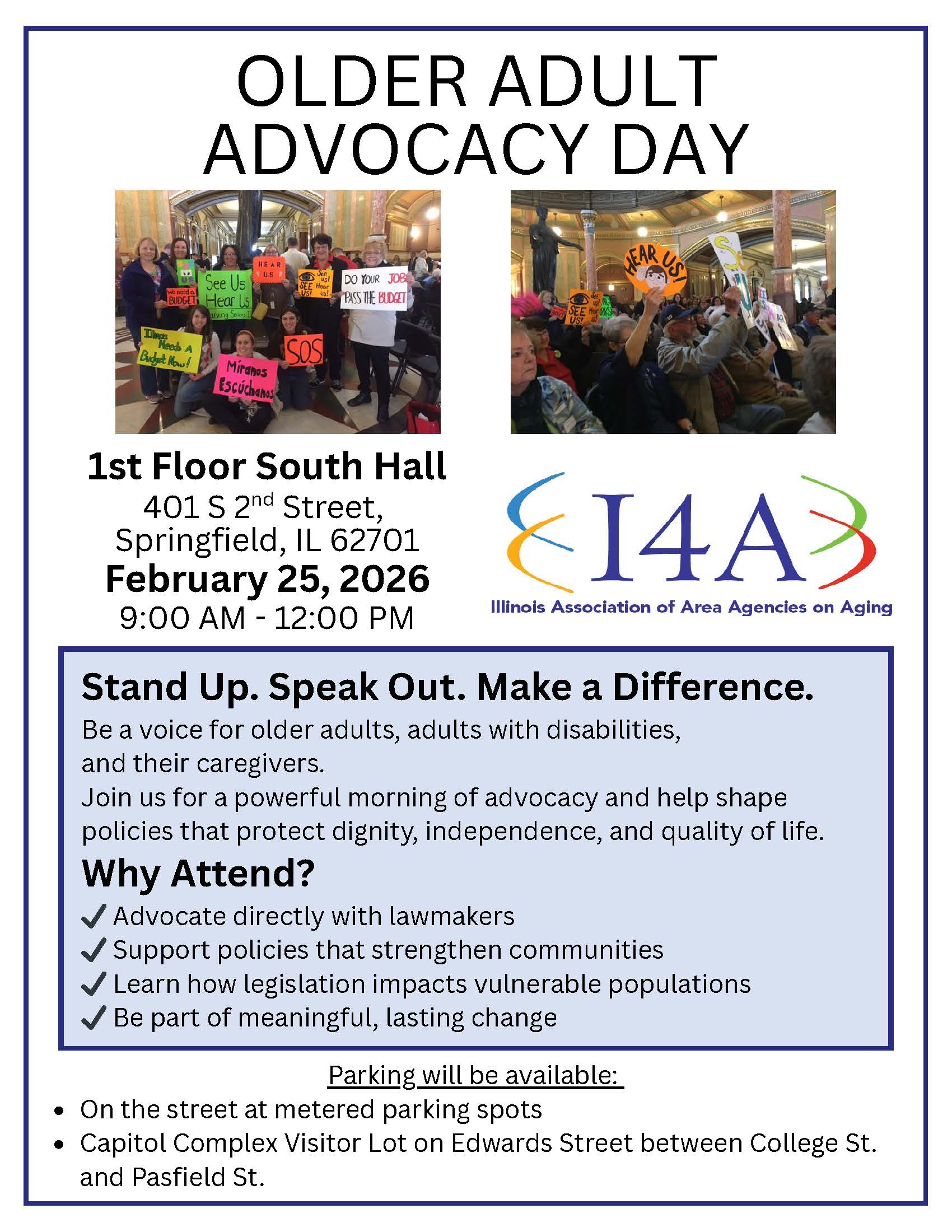 I4A Older Adults Advocacy Day